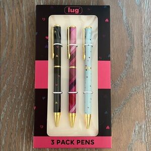 Lug Pens ❤️ Hearts Multi RARE